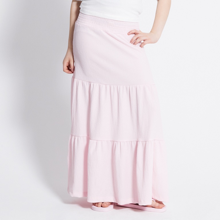 Frill skirt "Belinda star" Soft Pink